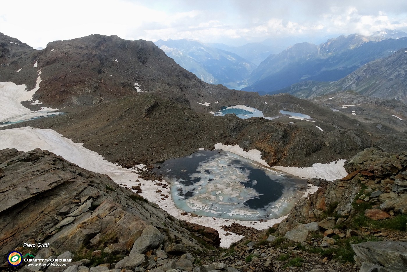 81 Vista sui laghetti glaciali e sul Lago di Poschiavo.JPG